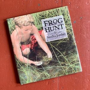 Frog Hunt Toad Lily Pad Fish Pond Minnows Nature Book Childhood Adventure Kids